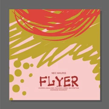 Abstract flyer with space for text. It can be used as an invitation to a nigh Stock Illustration