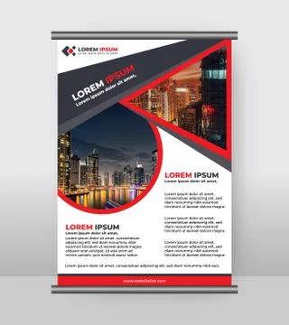 Abstract flyer template Stock-Illustration