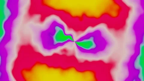 Abstract flying bright multi-colored spots Stock Footage 185671640