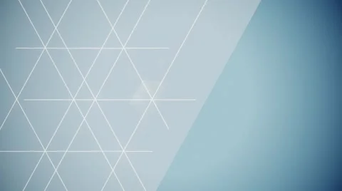 Abstract flying glow triangle shape particles with lines Stock Footage 58817324