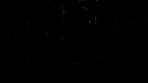 Abstract flying particles FullHD Video stock 10738761