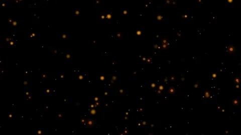 Abstract flying spark particles background Stock Footage 89030660