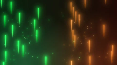 Abstract flying upwards sparkle particles. Stock Footage 308150848
