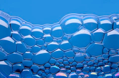 Abstract foam Stock Illustration