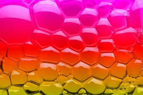 Abstract foam Stock Illustration