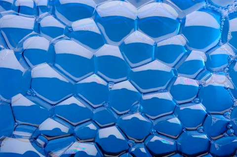 Abstract foam Stock Illustration