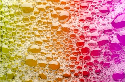 Abstract foam Stock Illustration