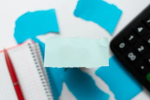 Abstract Focusing Single Idea, Solving Main Problem Concept, Writing Important Stock Photos