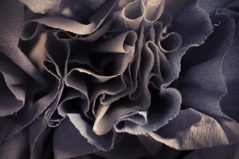 Abstract folded paper rose background Foto stock