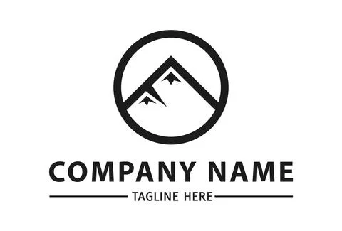 Abstract folding house logo design	 Stock Illustration