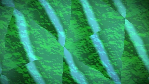 Abstract foliage patterns in cool green and blue tones Stock Footage 325368846