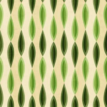 Abstract foliage seamless with grunge effect pattern Illustrazione stock