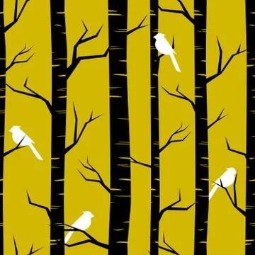 Abstract forest background Stock-Illustration