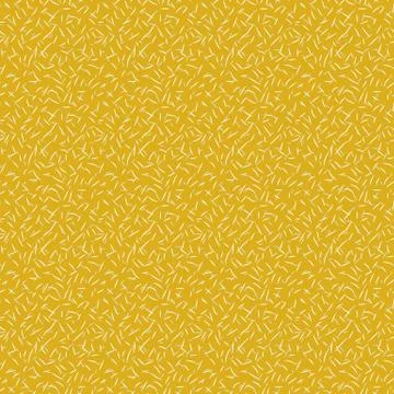 Abstract forest cover inspired pattern in yellow Stock Illustration