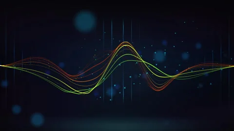 Abstract Forex Trading Chart. Colorful Financial Market Growth Data Background 스톡 동영상 333879869