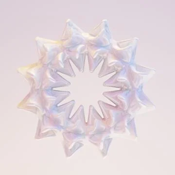 Abstract form. 3d illustration, 3d rendering. Иллюстрация