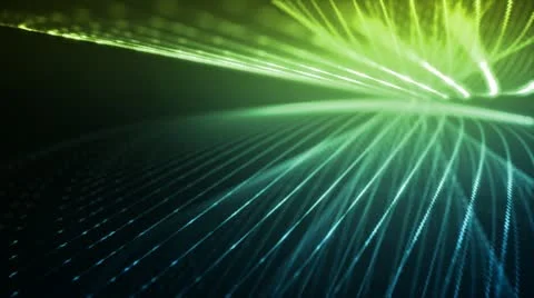 Abstract Form Blue Yellow Stock Footage 20846923