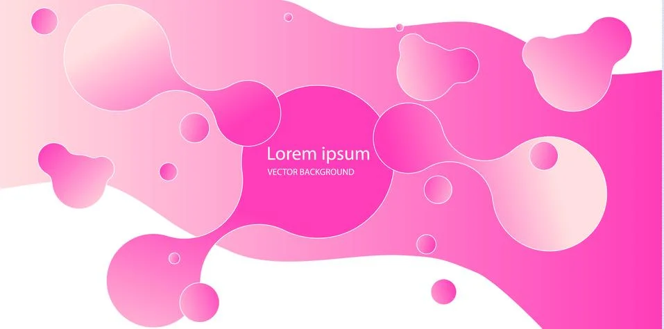 Abstract form of fluid. Liquid design. Liquid dynamic background for web sites Stock Illustration