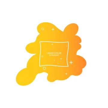 Abstract form of fluid. Liquid design. Liquid dynamic background for web sites Stock Illustration