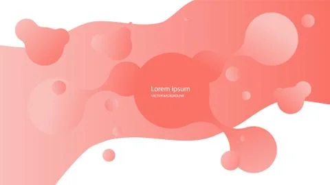 Abstract form of fluid. Liquid design. Liquid dynamic background for web sites Stock Illustration