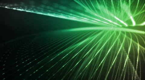 Abstract Form Green Stock Footage 25856220