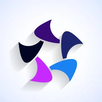 Abstract form. Stock Illustration