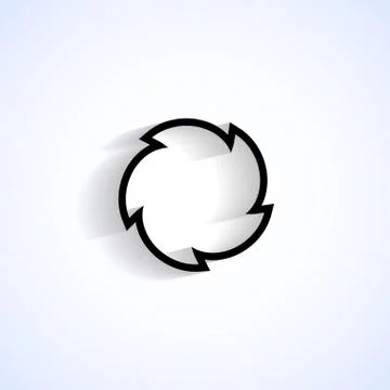 Abstract form. Stock Illustration