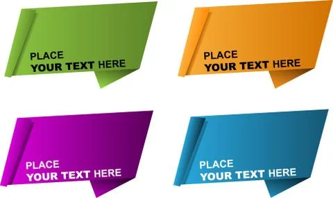 Abstract form with place for your text Stock Illustration