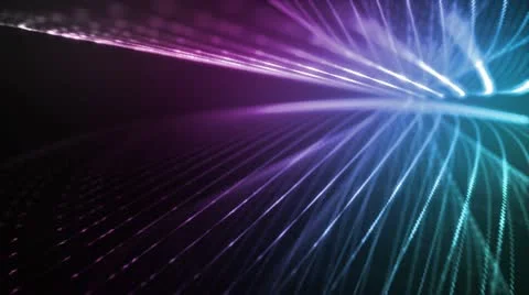 Abstract Form Purple Blue Stock Footage 12605391