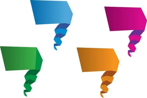 Abstract form for your text Stock Illustration