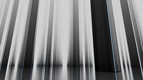 Abstract forms and movement among them. Stock Footage 262976210