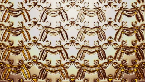 Abstract forms dynamically change and transform Stock Footage 134941059