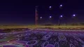 Abstract fractal art 3D geometry animation flight through futuristic space base 4k or 4k+ Resolution