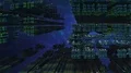Abstract fractal art 3d space station blocks fly by animation HD Footage