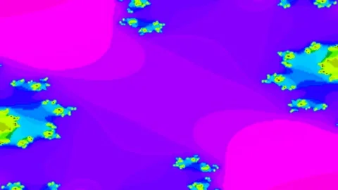 Abstract Fractal Art: Complex Mathematical Pattern Stock Footage 331344356