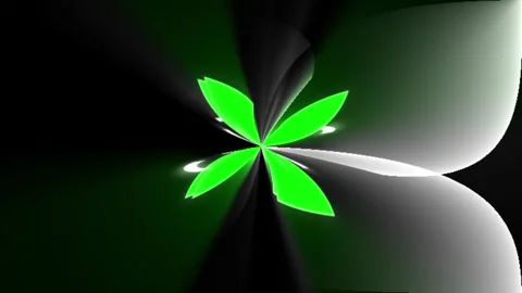 Abstract fractal art featuring dynamic Vídeo Stock 329637073