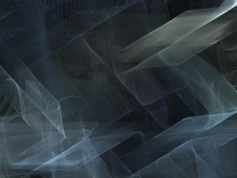 Abstract fractal background. Computer generated graphics. Waves texture. Stock Illustration