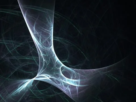 Abstract fractal background. Computer generated graphics. Magical brightness. Stock Illustration