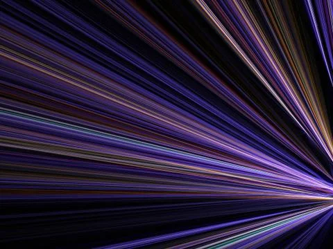 Abstract fractal background. Computer generated graphics. Night city motion b 库存插图