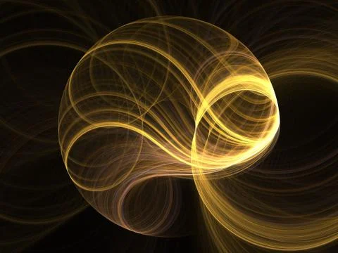 Abstract fractal background. Computer generated graphics. Spiral light blur 3 Stock Photos