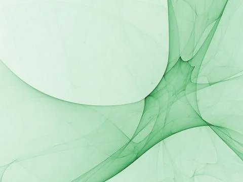 Abstract fractal background. Computer generated graphics. Green silk abstract Stock Photos