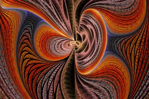Abstract fractal background for creative design Stock Illustration