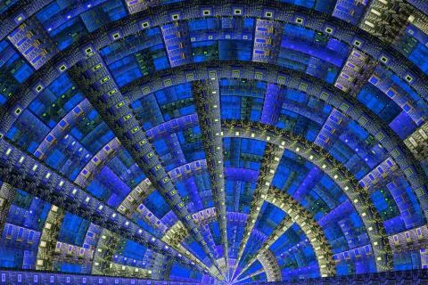 Abstract fractal background for creative design 스톡 일러스트