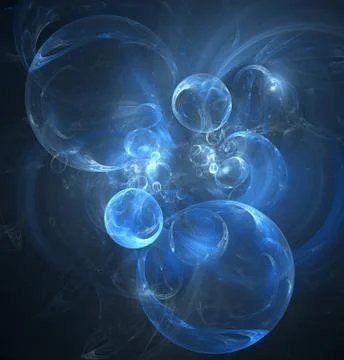 Abstract fractal background for creative design Illustrazione stock
