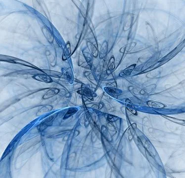 Abstract fractal background for creative design Stock Illustration