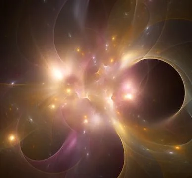 Abstract fractal background for creative design 스톡 일러스트