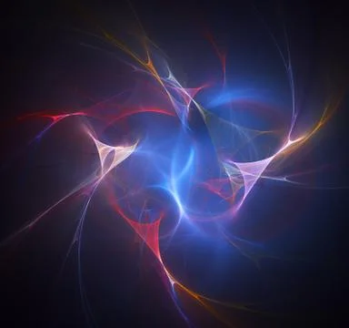 Abstract fractal background for creative design Stock Illustration