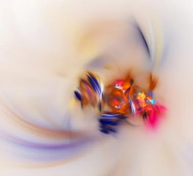 Abstract fractal background for creative design Stockillustratie