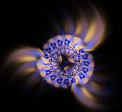 Abstract fractal background for creative design Stock Illustration