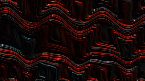 Abstract fractal background with fluid wavy patterns and colorful lines mov.. 스톡 동영상 344322430